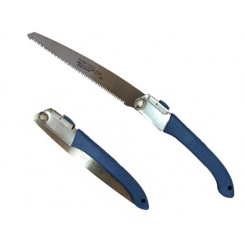 Пила садова розкладна 270мм синя ручка Пила садова розкладна 270мм синя ручка