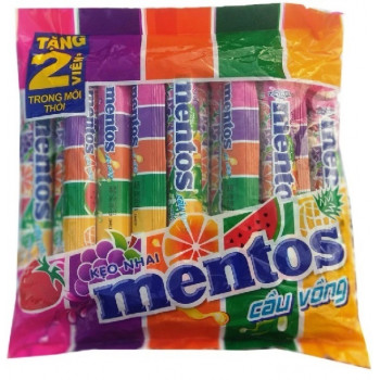Жувальна цукерка Mentos в пакеті 24/16 ціна за уп.