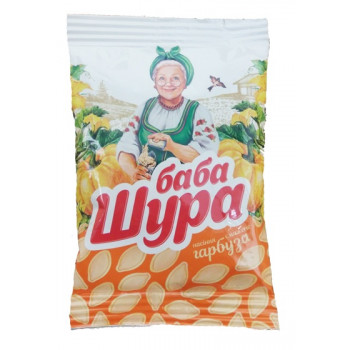 Насіння гарбуза смажене 70гр Гарбуз Баба Шура (70уп) 1027 Насіння гарбуза смажене 70гр Гарбуз Баба Шура (70уп) 1027