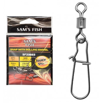 Вертлюг з карабіном Вертлюг з карабіном