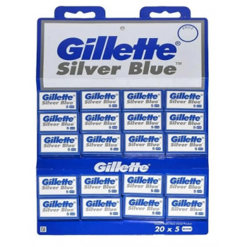 Лезо Gillette Silver Blue (20шт) ціна за уп. 0234 Лезо Gillette Silver Blue (20шт) ціна за уп. 0234
