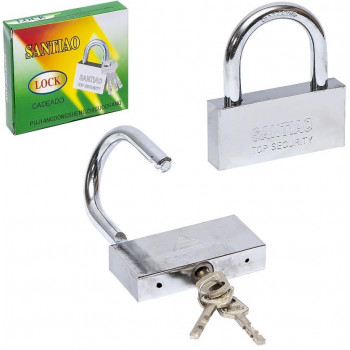 Замок 80 мм навісний Extra/Tlan/Santiao 2280 (12шт/уп) X2-76 Замок 80 мм навісний Extra/Tlan/Santiao 2280 (12шт/уп) X2-76