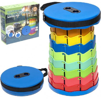 Стілець розкладний телескопічний кольоровий XH-36 Стілець розкладний телескопічний кольоровий XH-36