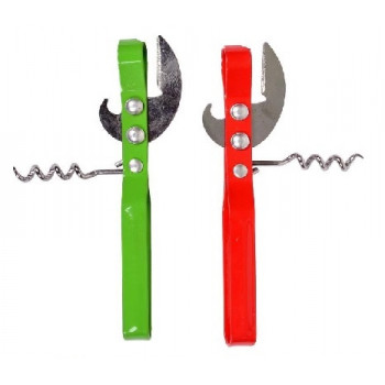 Відкривачка +штопор кольор.14*1,5*4см X3-74 Відкривачка +штопор кольор.14*1,5*4см X3-74