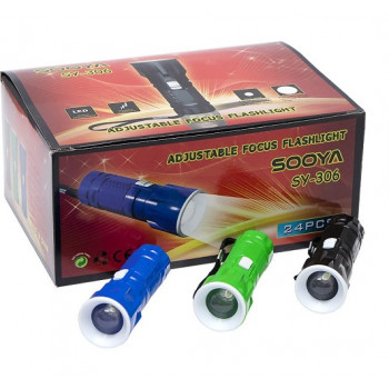 Ліхтарик LED SY-306 кишеньковий (24шт/уп) 0093 Ліхтарик LED SY-306 кишеньковий (24шт/уп) 0093
