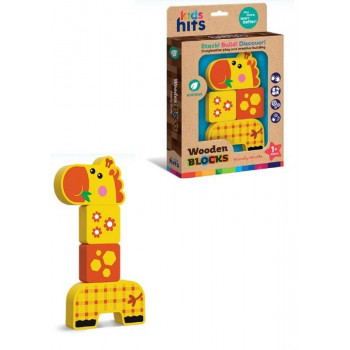 Дерев'яна іграшка KH20/003 Жирафа Kids Hits в кор.18,5*27,9*3см (40шт)