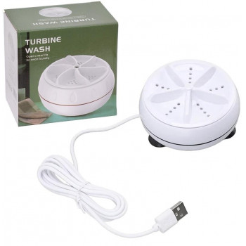 Пральна машина Міні портативна ультразвук Usltrasonic Turbine Wash USB 62-1 Пральна машина Міні портативна ультразвук Usltrasonic Turbine Wash USB 62-1