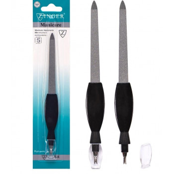 Пилочка метал з тримером (12 шт/уп) 2354 Пилочка метал з тримером (12 шт/уп) 2354