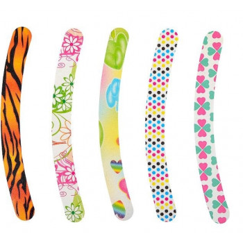 Пилочка малюнок бумеранг 17,5*1,8см X1-08 (50шт/уп) Пилочка малюнок бумеранг 17,5*1,8см X1-08 (50шт/уп)