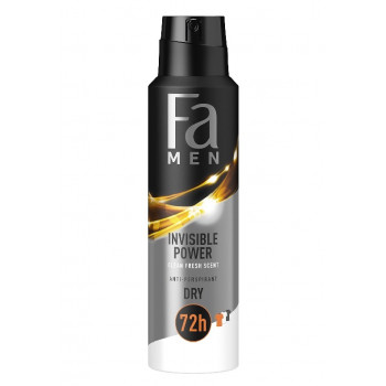 Дезодорант спрей чоловічий 150мл Fa MAN Invisible Pover (6шт) 0546/5559/1944 Дезодорант спрей чоловічий 150мл Fa MAN Invisible Pover (6шт) 0546/5559/1944