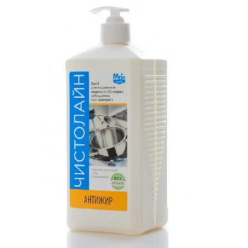 Миюче антижир з Насадкою Чистолайн 1 л (16шт) 0447 Миюче антижир з Насадкою Чистолайн 1 л (16шт) 0447
