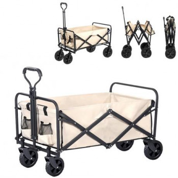 Візок складний 4 колеса 75*49*48/89см DC-7807 Візок складний 4 колеса 75*49*48/89см DC-7807