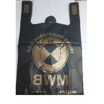 Пакет BWM 43/75 чорний (50шт/уп) ціна за уп.8913