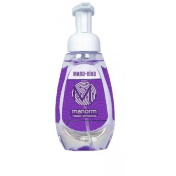 Мило - піна Манорм 300 мл (20шт/ящ) 1243 Мило - піна Манорм 300 мл (20шт/ящ) 1243