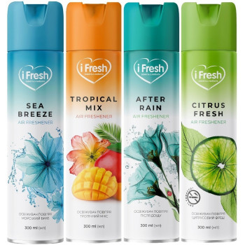 Освіжувач повітря iFRESH 300 мл (12шт) Освіжувач повітря iFRESH 300 мл (12шт)