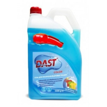 Пральний порошок гель TM DAST 5 л 125пр. color (2шт) 1659 Пральний порошок гель TM DAST 5 л 125пр. color (2шт) 1659