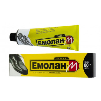 Крем для взуття Емолан-M тюбик чорний 80гр (70шт) 0012 Крем для взуття Емолан-M тюбик чорний 80гр (70шт) 0012