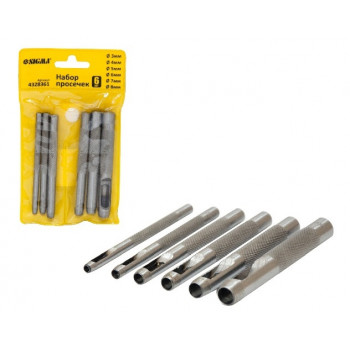 Просічки набір 6од 3-8мм (PVC) 4328361 Просічки набір 6од 3-8мм (PVC) 4328361