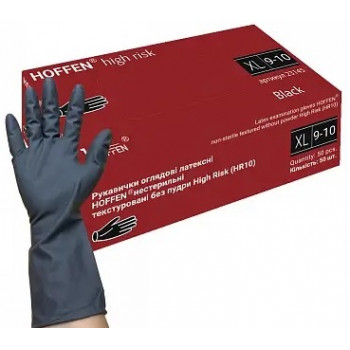 Рукавиці Амбулан Чорні XL ( 25 пар) 10уп. в/я ціна за уп. Рукавиці Амбулан Чорні XL ( 25 пар) 10уп. в/я ціна за уп.