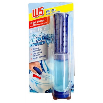 Блок для унітазів гелевий точковий W5 HYGIENIC (18шт) ціна за шт. 5093 Блок для унітазів гелевий точковий W5 HYGIENIC (18шт) ціна за шт. 5093