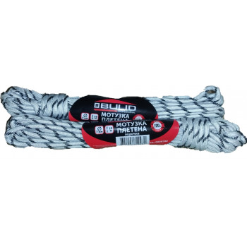 Мотузка плетена лодочна 7мм 10м TM BULID 9931 Мотузка плетена лодочна 7мм 10м TM BULID 9931