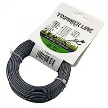 Жилка для триммера 3,0 д TRIMMER LINE круг армований Сіра 15 м 6974 Жилка для триммера 3,0 д TRIMMER LINE круг армований Сіра 15 м 6974