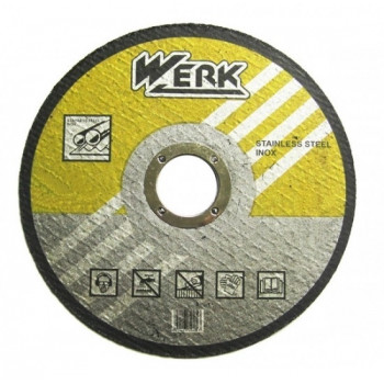 Круг відрізний по металу та нержавіючій сталі 230*2,0*22,2мм WERK (40шт) 2098 Круг відрізний по металу та нержавіючій сталі 230*2,0*22,2мм WERK (40шт) 2098