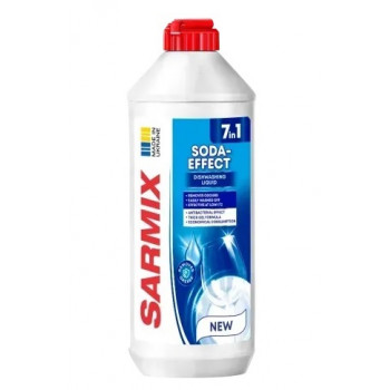 Миюче для посуду Sarmix 900 мл Сода ефект (12шт) 3598 Миюче для посуду Sarmix 900 мл Сода ефект (12шт) 3598