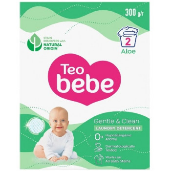 Пральний порошок TEO Bebe GC Aloe 300 гр (22шт) 9330 Пральний порошок TEO Bebe GC Aloe 300 гр (22шт) 9330