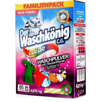 Пральний порошок WASCHKONIG COLOR 4,875кг (10шт/уп) 0355 Пральний порошок WASCHKONIG COLOR 4,875кг (10шт/уп) 0355