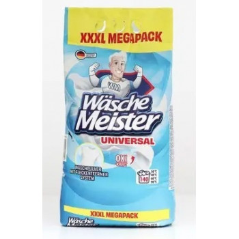 Пральний порошок WASCHE MEISTER Universal 10,5кг п/е (10шт/уп) 5929 Пральний порошок WASCHE MEISTER Universal 10,5кг п/е (10шт/уп) 5929