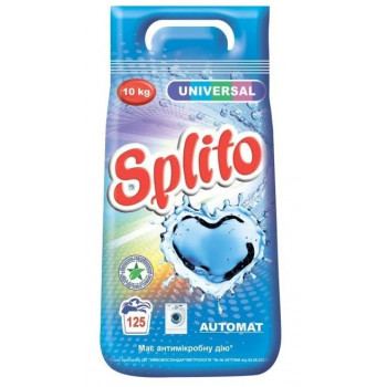 Пральний порошок Splito автомат 10 кг Universal 2556 Пральний порошок Splito автомат 10 кг Universal 2556