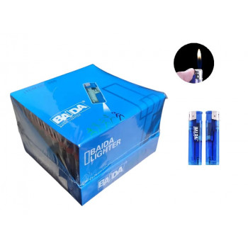 Запальнички пєзо+ліхтарик Baida 558 (50/1000шт) 0021 Запальнички пєзо+ліхтарик Baida 558 (50/1000шт) 0021