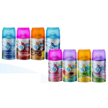 Освіжувач повітря запаска Sky Wind 260 мл (20шт) Освіжувач повітря запаска Sky Wind 260 мл (20шт)