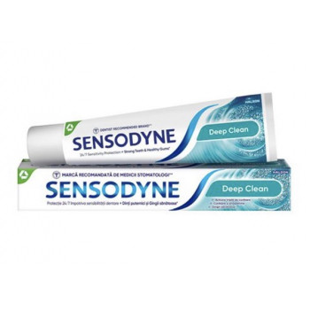 Зубна паста Sensodyne 75 мл deep clean (12шт) 0772/4832 Зубна паста Sensodyne 75 мл deep clean (12шт) 0772/4832