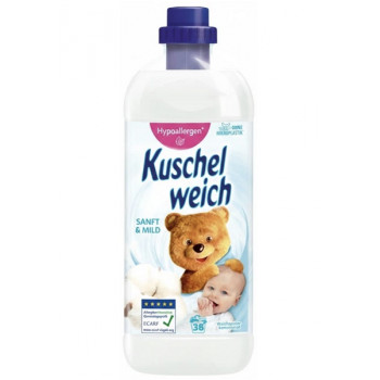 Ополіскувач Kuschelweich 1 л (38пр) бавовна -білий (12шт) 1337 Ополіскувач Kuschelweich 1 л (38пр) бавовна -білий (12шт) 1337