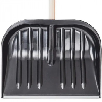 Лопата для снігу АВС без надпису велика чорна без черенка (10шт) Лопата для снігу АВС без надпису велика чорна без черенка (10шт)