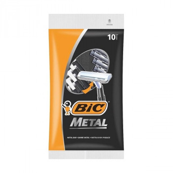Станки BIC METAL 10шт. (20уп/ящ) ціна за уп. 6481 Станки BIC METAL 10шт. (20уп/ящ) ціна за уп. 6481