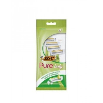 Станки BIC Pure lady жіночі 3 леза 4шт. (10уп/ящ) ціна за уп. 6984 Станки BIC Pure lady жіночі 3 леза 4шт. (10уп/ящ) ціна за уп. 6984