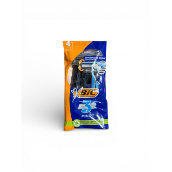 Станки BIC Pivot 3 леза 4шт. (10уп/ящ) ціна за уп. 3899 Станки BIC Pivot 3 леза 4шт. (10уп/ящ) ціна за уп. 3899